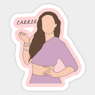 Julie and The Phantoms - Carrie Sticker